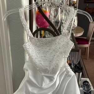 Beautiful Flower girl dress size 7 excellent condition